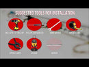 UltimateSecure 2-Feet Aluminum Tracks: Set of 2 - 1600 lbs Load Capacity-3