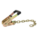 Boxer 2" Ratchet Buckle with 5/16" Grade 70 Chain Extension - 10,000 lbs Breaking Strength-1