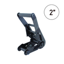 StealthPro 2" Long Wide Handle Ratchet Buckle: 10,000 lbs Breaking Strength-1