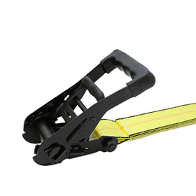 StealthPro 2" Ratchet Buckle: 10,000 lbs Heavy-Duty Capacity with Short Wide Handle and Comfortable Rubber Grip - 0