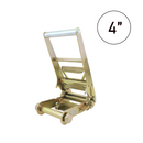 IndustrialMax 4" Heavy-Duty Ratchet Buckle: Unmatched Strength with a 20,000 lbs Load Capacity-1
