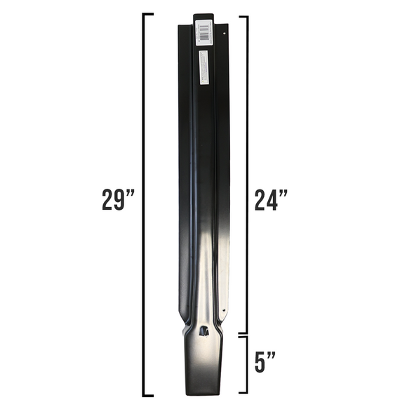 Fleming-Style 24" Square Metal Truck Stakes