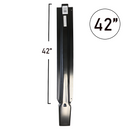 Fleming-Style 42" Square Metal Truck Stakes-1