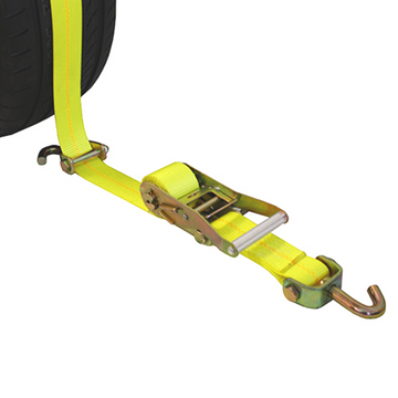 Boxer Straight-Style Tire Holder: ProLatch 3-Point Tire Holder with Swivel Hooks - 0