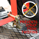 Boxer GripGuard Pro E-Track Idler Car Tie Down Kit 2" x 8': Improved Stability with 3-Point System-4