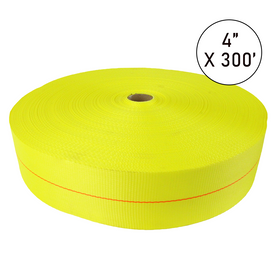 Boxer PowerPro 4" x 300' Heavy-Duty Polyester Tie Down Webbing Roll