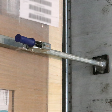 Pro-Grade Square Tube Cargo Jack Bar: Secure, Adjustable, and Corrosion-Resistant for Trailer Organization - 0