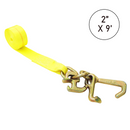 Boxer 2" x  9' Auto Transport Strap with Forged RTJ Cluster Hook-1