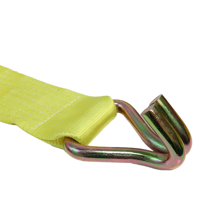 Boxer 4" Winch Strap with Twin J Hook, 16,200-lb Capacity