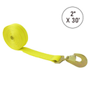 Boxer 2" USA Assembled Winch Strap - Heavy Duty Twisted Snap Hook - 10,000 lb BS - Professional Grade Custom Webbing-4