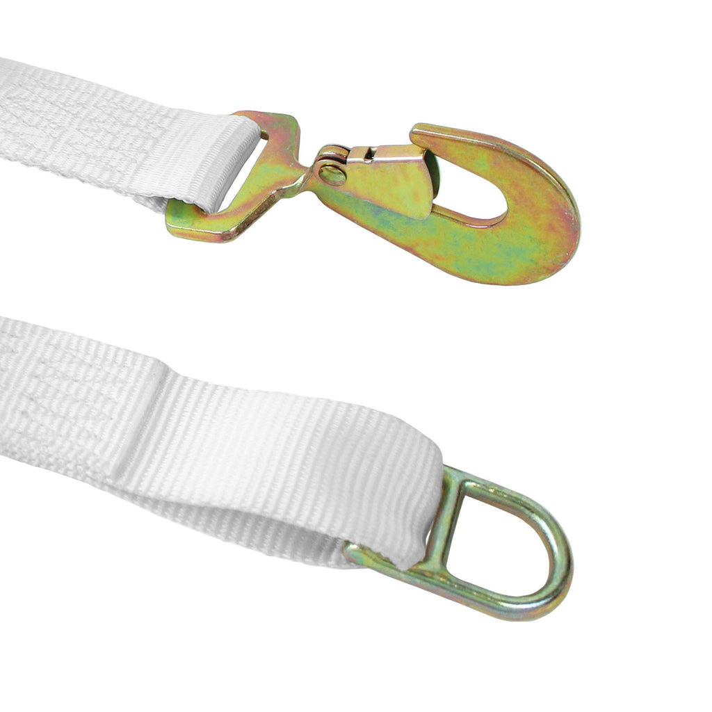 2 inch Ratchet Tie Down with Double D Ring and Twist Snap Hook - Boxer Tools