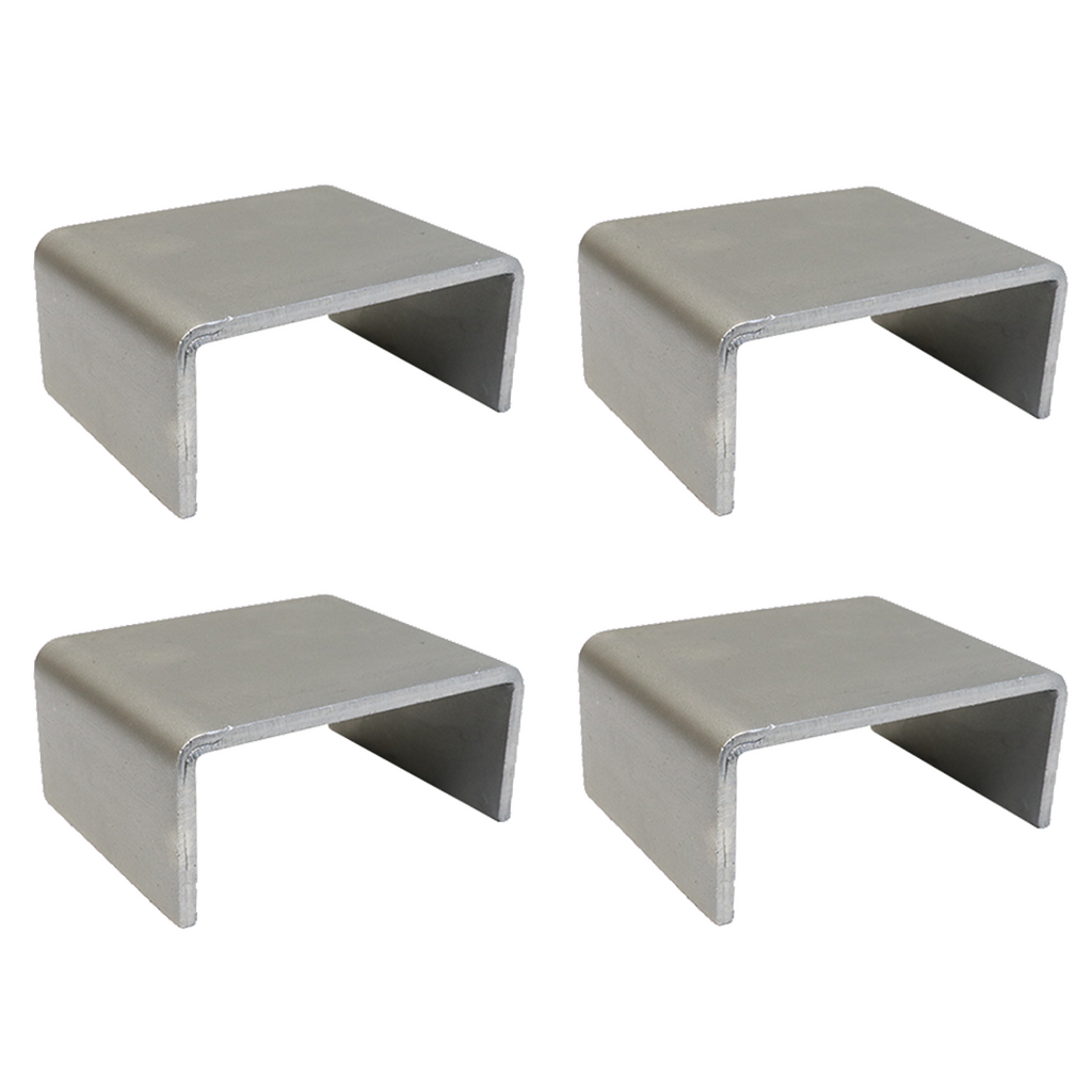 Boxer Heavy Duty Weld On Stake Pocket Anchors for Flatbed Trailers and Trucks - Fits 2" x 4" Stud