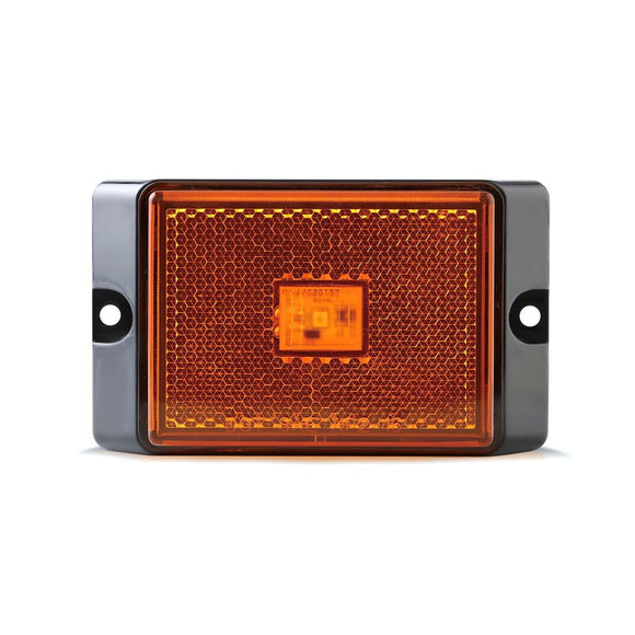 LED Rectangular Marker Light in Amber - Boxer Tools