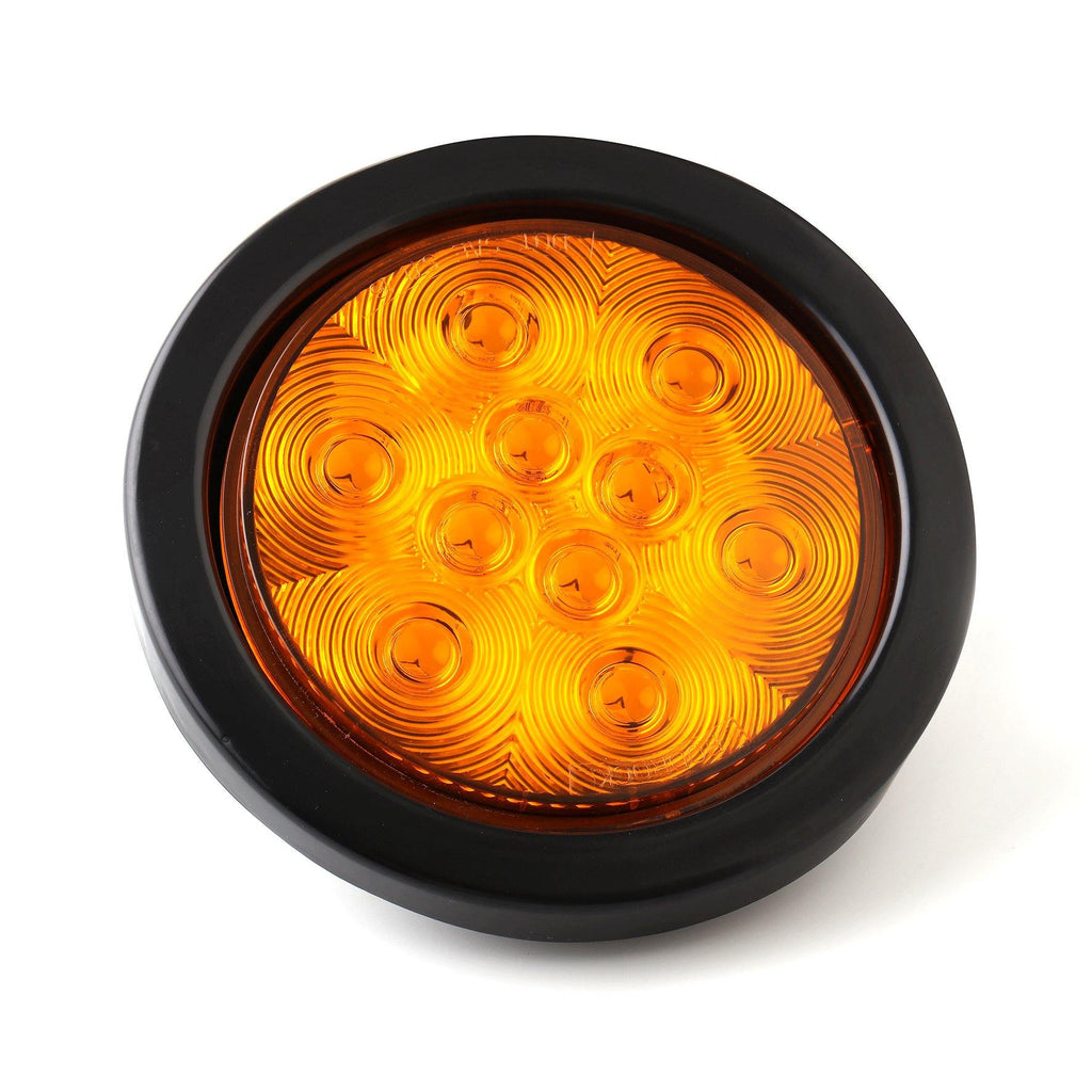 10 LED 4 Inch Turn Signal Light in Amber - Boxer Tools