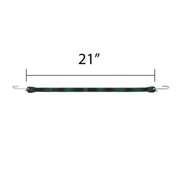 EPDM Rubber Tarp Straps in Camouflage - Set of 10