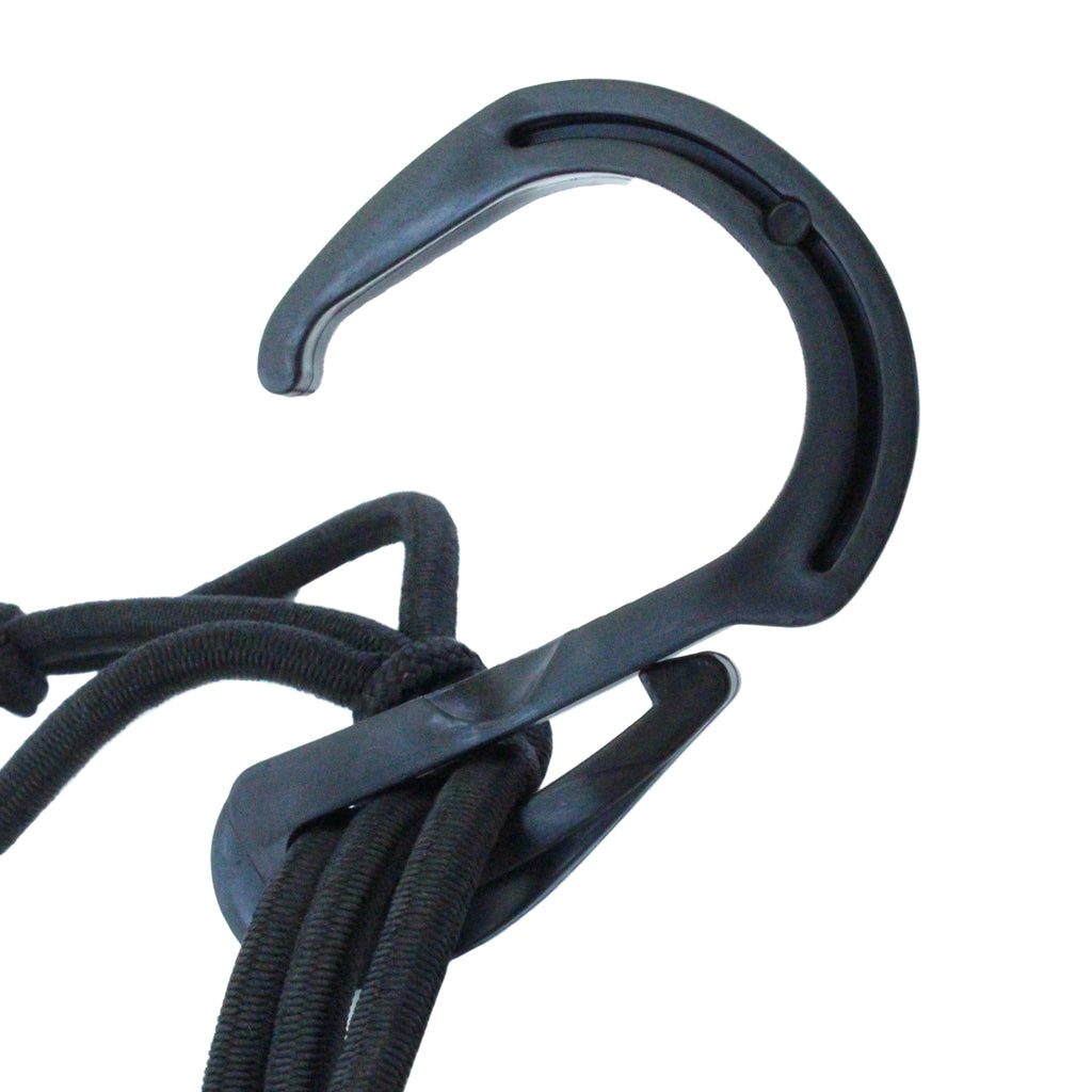 Boxer GearFlex 15" x 15" Cargo Net: Durable Bungee Elasticity with 6 Movable Hooks