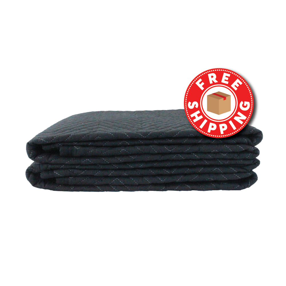 Boxer 72"x 78" Grommeted Acoustic Blanket for Ultimate Comfort and Versatility – Perfect for Sound-Isolation, Transporting Equipment, and Universal Comfort