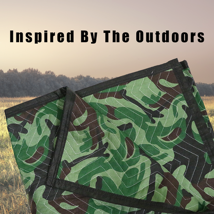 Boxer 72" x 80" Camouflage Woven Studio Blanket
