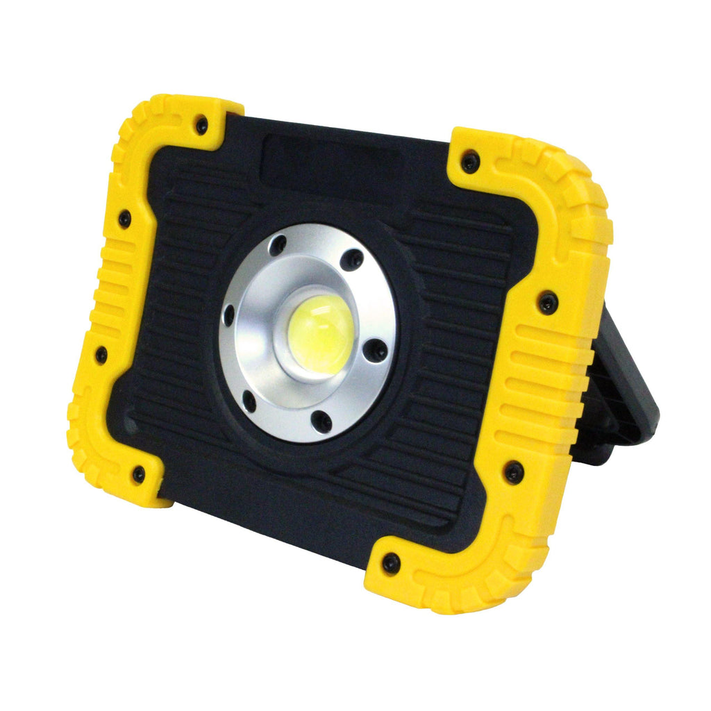 6W Rechargeable LED Work Light in Yellow - Boxer Tools