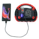 6W Rechargeable LED Work Light in Red - Boxer Tools