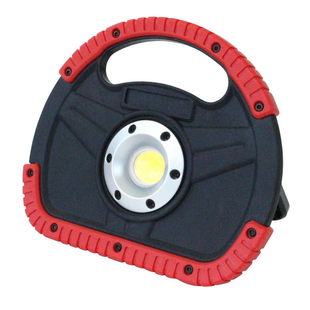 6W Rechargeable LED Work Light in Red - Boxer Tools