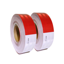 DOT-C2 Truck Reflective Self-Adhesive Warning Tape - 2 Rolls Per Order - Red/White-3