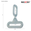 1.75" Long Racing Harness Center Strap - Improved Fit, Mobility & Strength (Twist-Compatible)-3