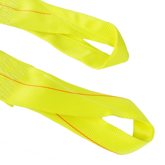 Boxer 4" x 30' USA Assembled Heavy-Duty Ratchet Strap - Reinforced Loop Ends - 15,000 lb BS - Double Locking Buckle - 20,000 lb Industrial Webbing