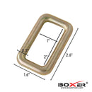 Heavy-Duty 2" Yellow Chrome Tie-Back Adjuster Ring-5