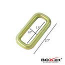 Heavy-Duty 2" Yellow Chrome Tie-Back Adjuster Ring-3