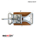 1.75" Center Latch with a Link & Leather Pad for Secure Hold-4