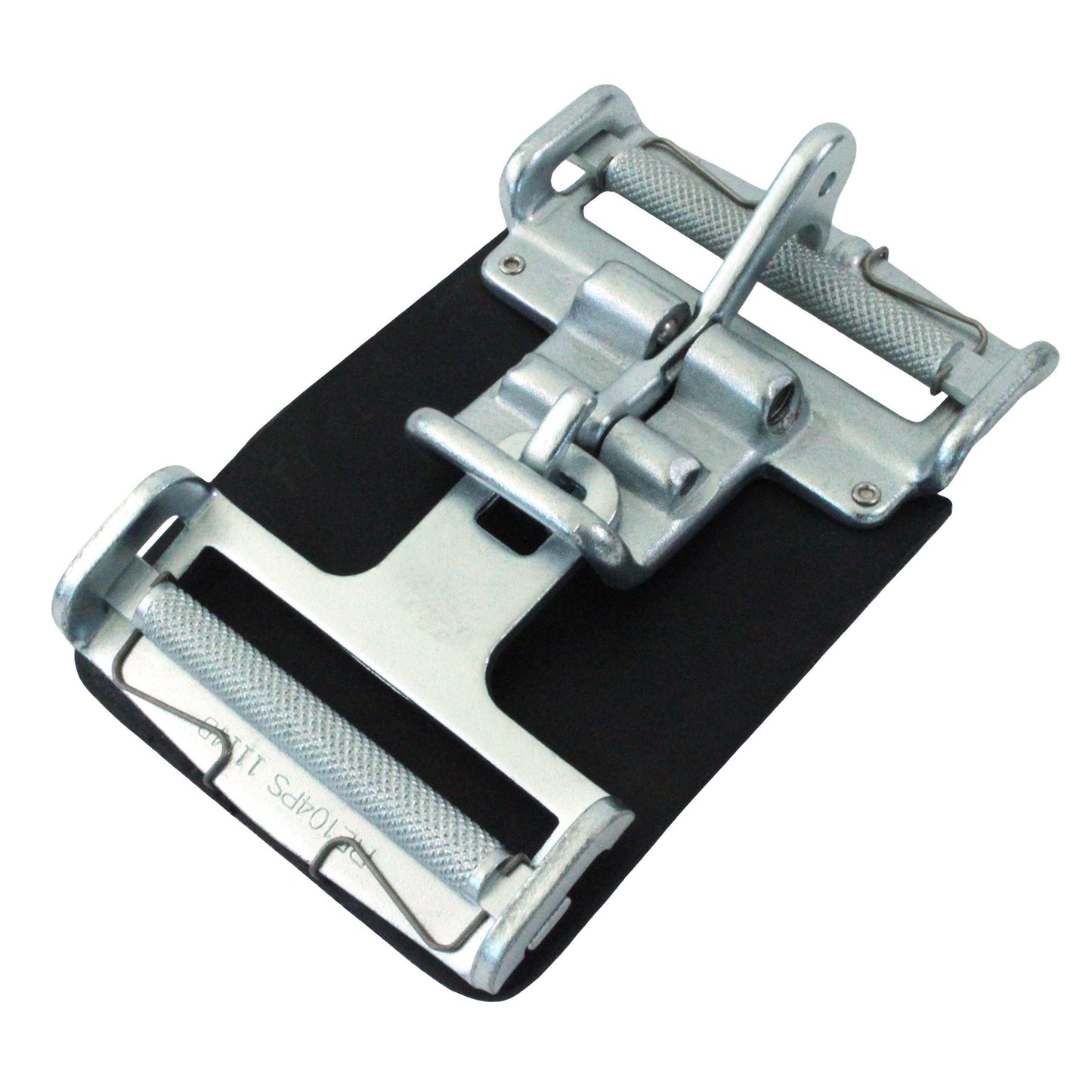 3 Inch Center Latch with Roller, Link, Spring, and Leather Pad - Boxer Tools
